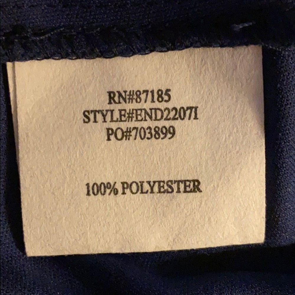 Navy ruby rox Embroider Dress M - Picture 6 of 7
